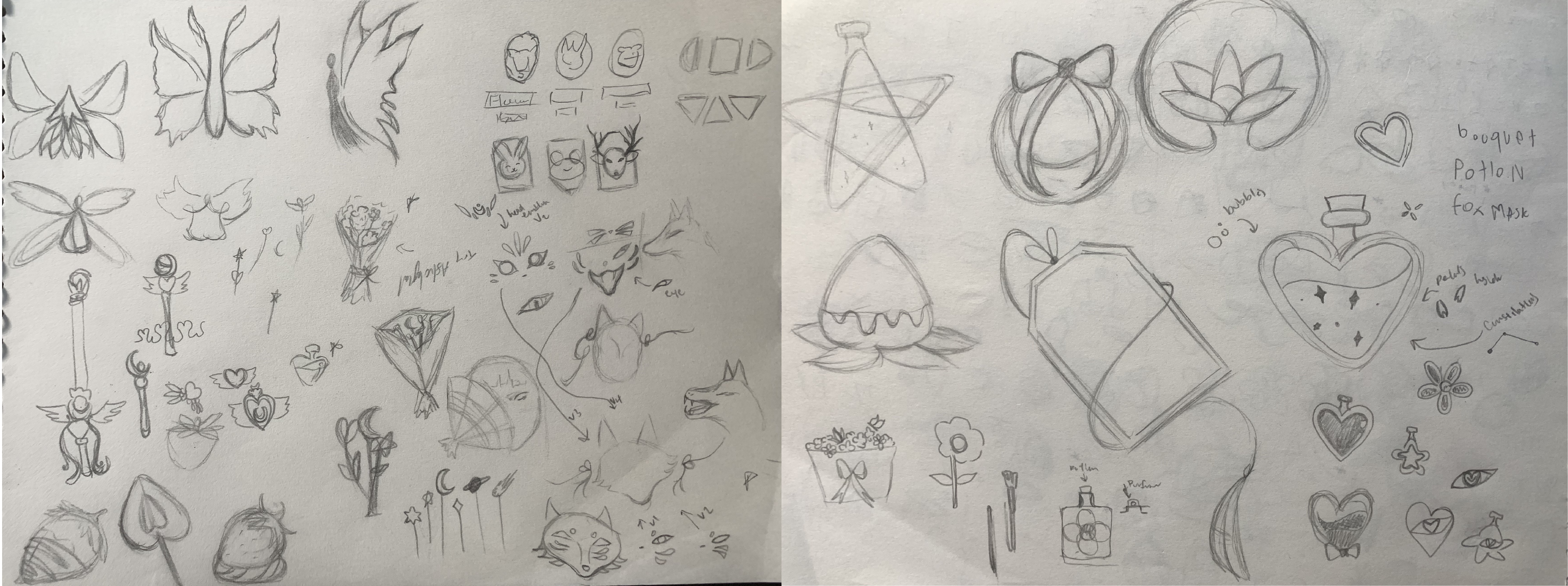 sketches and digitization