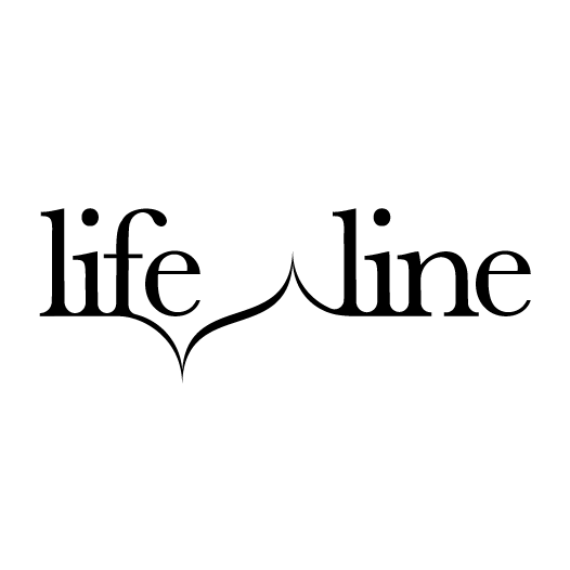 word lifeline combined with stylize heartbeat graph