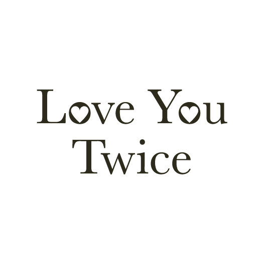 love you twice song title with heart O's