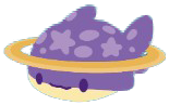 baby purple whale